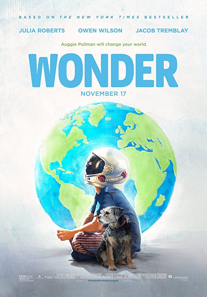 Tại sao poster Wonder lại có hình ảnh Trái Đất và phi hành gia nhí?