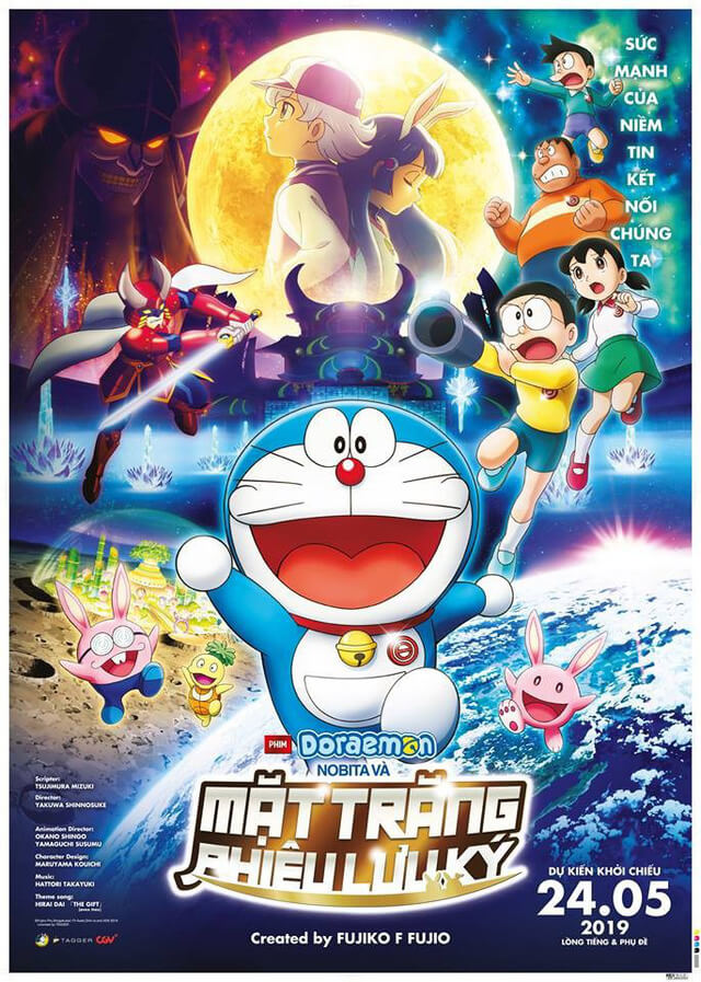 Doraemon: Nobita và Mặt Trăng Phiêu Lưu Ký poster