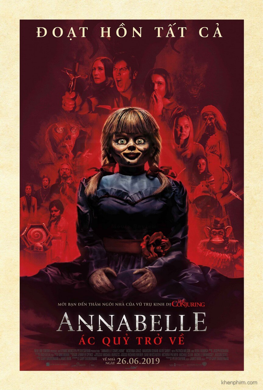 Poster phim Annabelle Comes Home