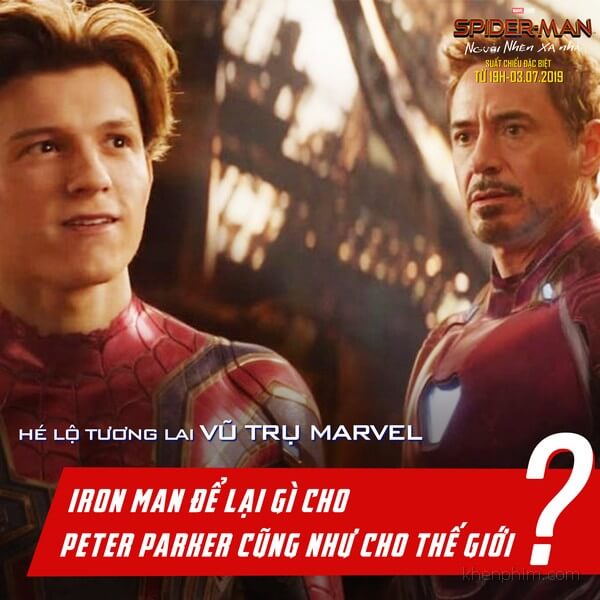 Tony Stark sẽ để lại gì cho Spider-Man?