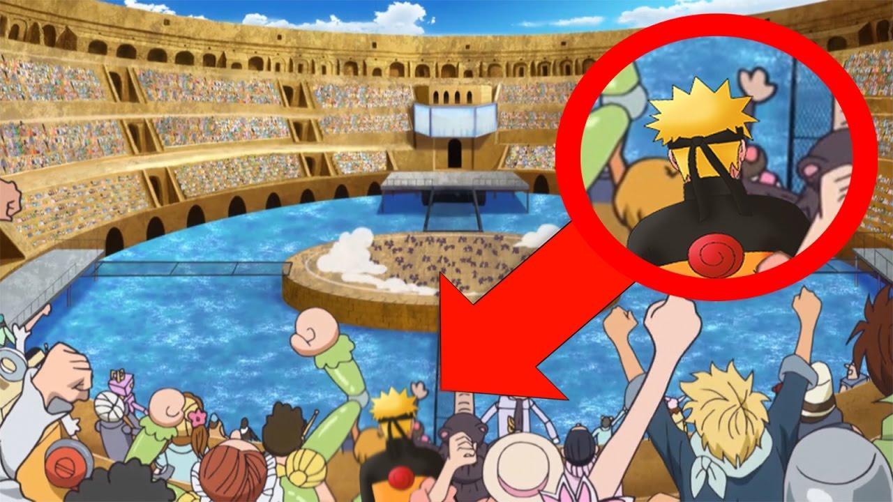 Naruto thậm chí từng xuất hiện trong One Piece