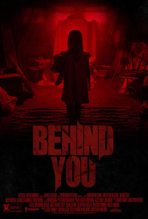 Poster tiếng Anh của phim Hầm Quỷ (Behind You)
