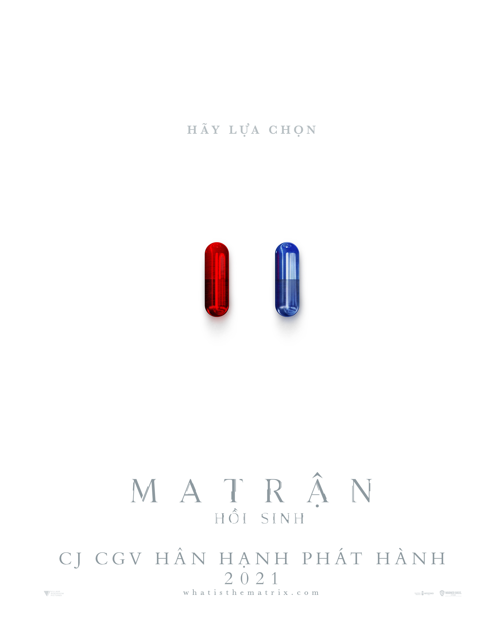 Teaser poster của phim THE MATRIX RESURRECTIONS (Ma Trận: Hồi Sinh)