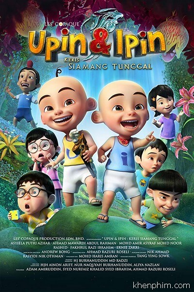 Poster phim Upin & Ipin - Truyền Thuyết Thần Đao