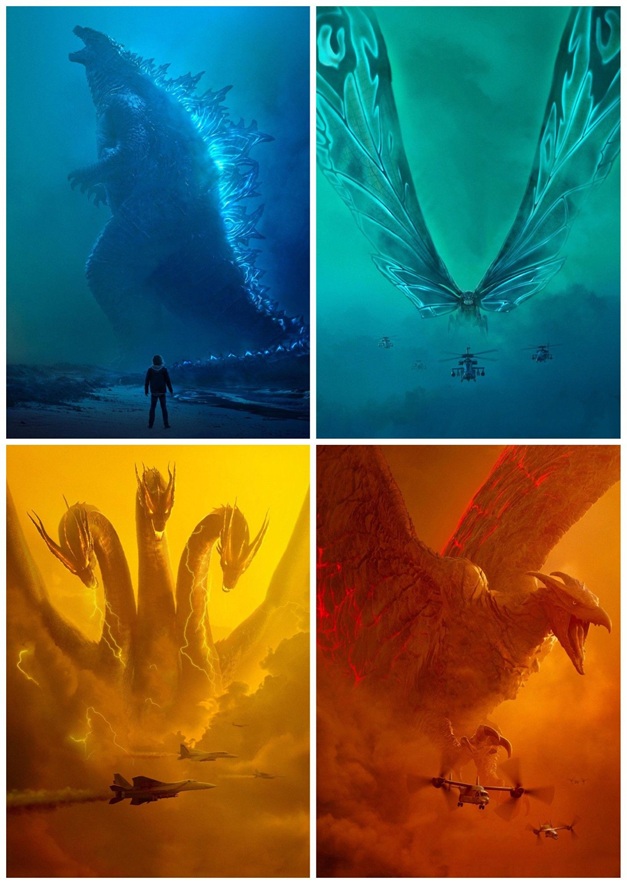 4 con quái thú chính trong Chúa Tể Godzilla