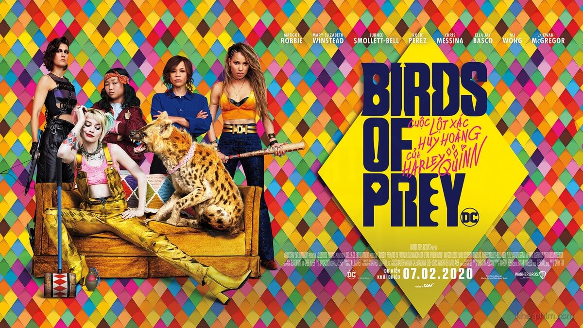 Banner review phim Birds of Prey