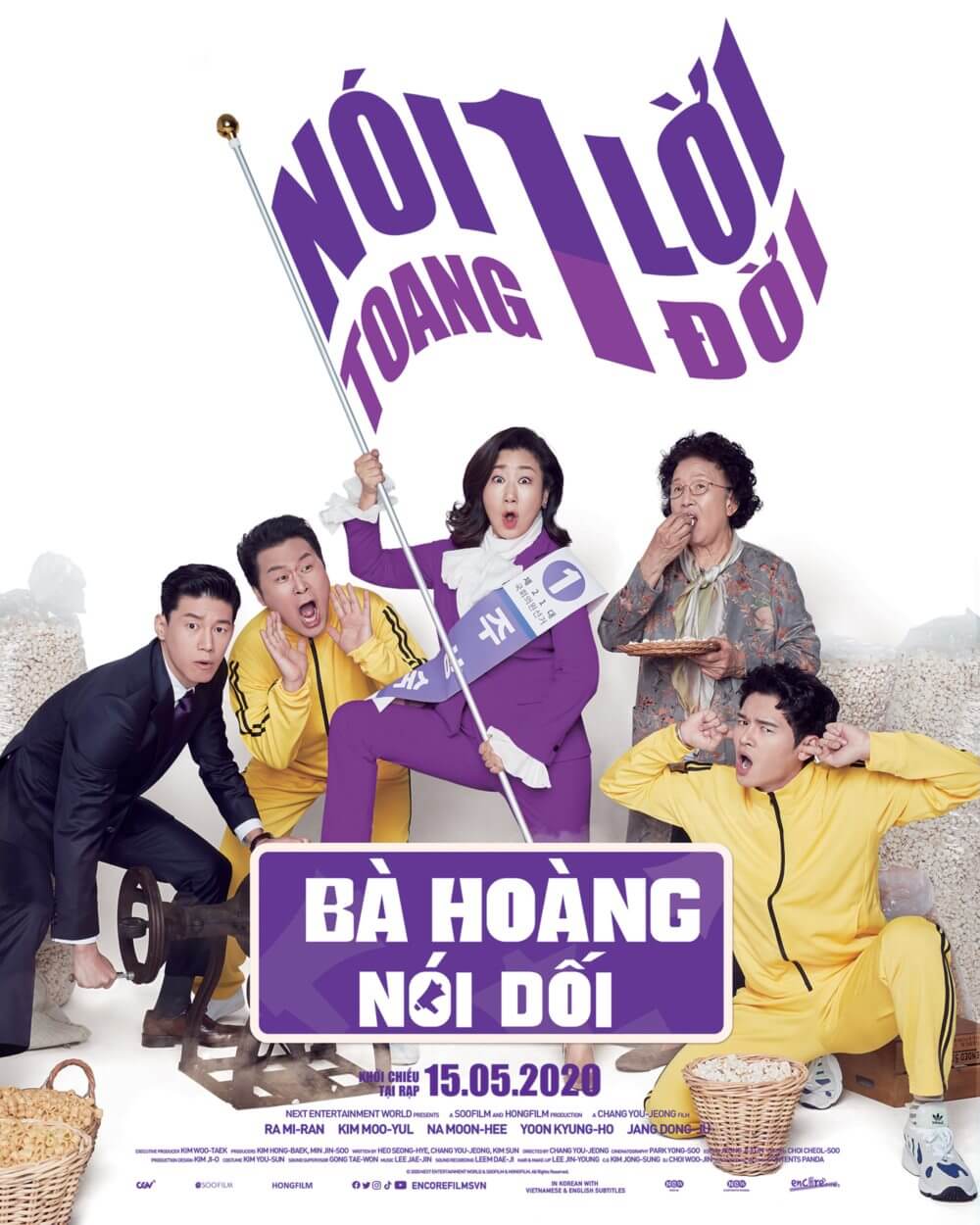 Poster phim Bà Hoàng Nói Dối - Honest Candidate