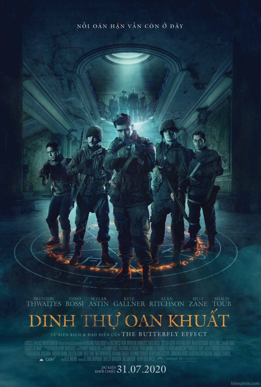 Poster phim Dinh Thự Oan Khuất (Ghosts Of War)