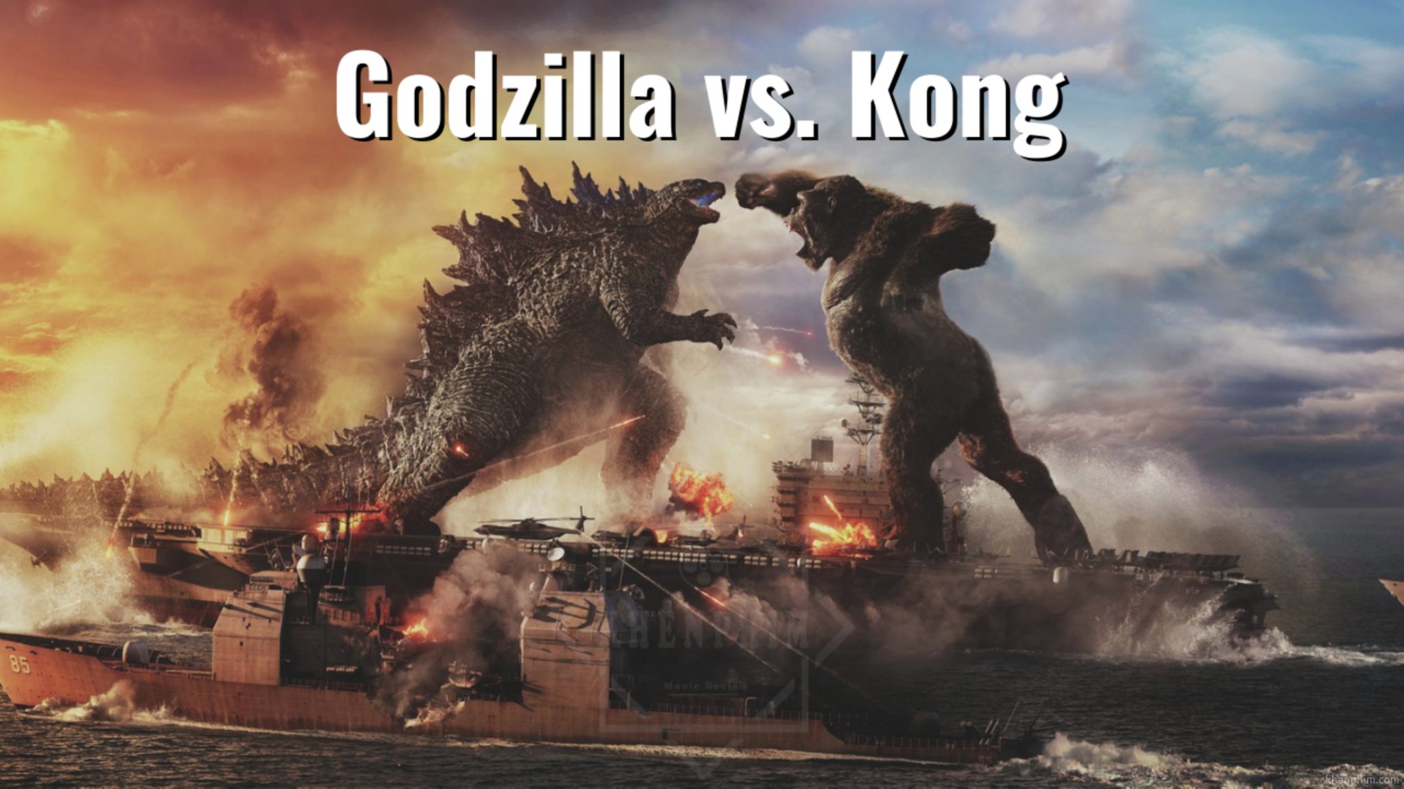 Banner bài review phim Godzilla vs. Kong