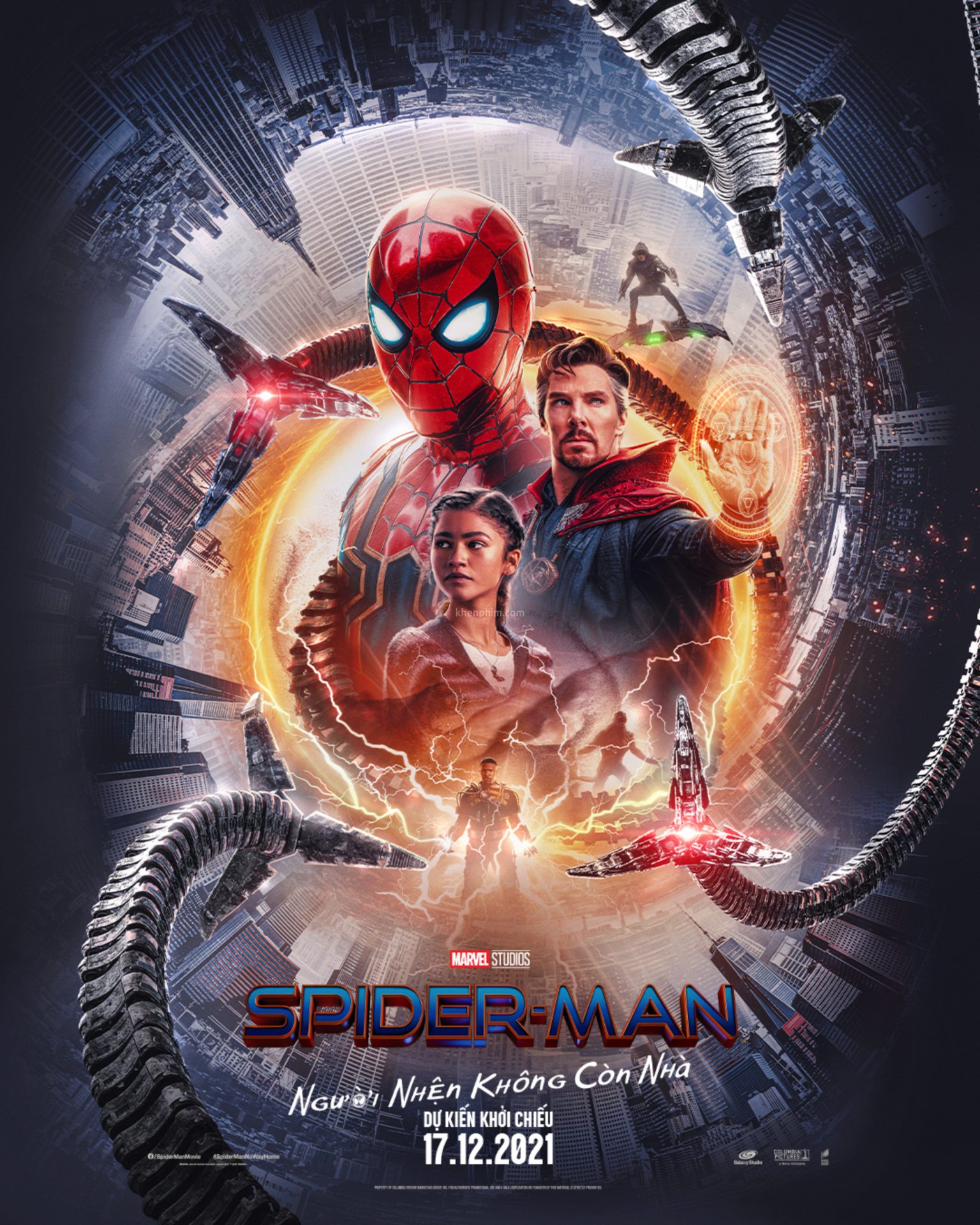Poster phim Spider-Man: No Way Home