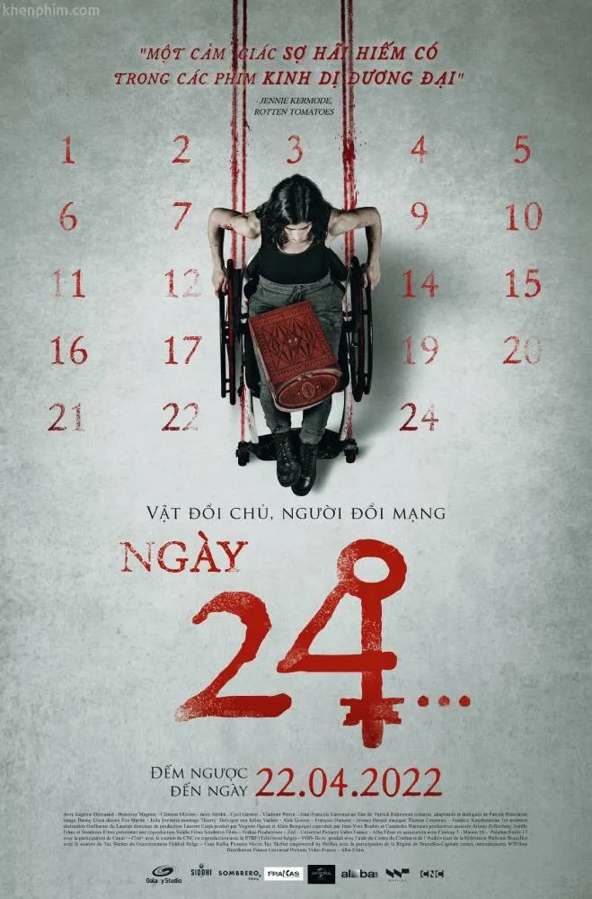 Poster phim "Ngày 24..." (The Advent Calendar)