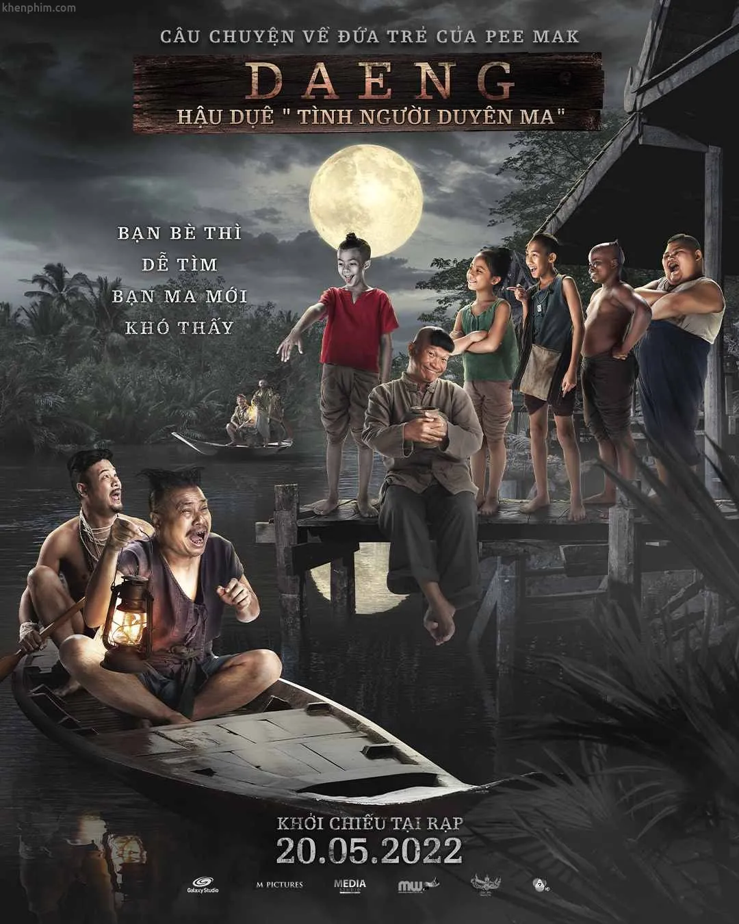Poster phim Daeng - Hậu Duệ "Tình Người Duyên Ma"