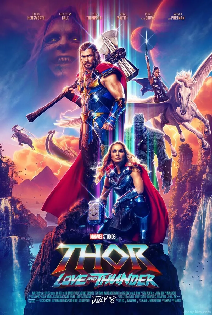 Poster phim Thor: Tình Yêu và Sấm Sét