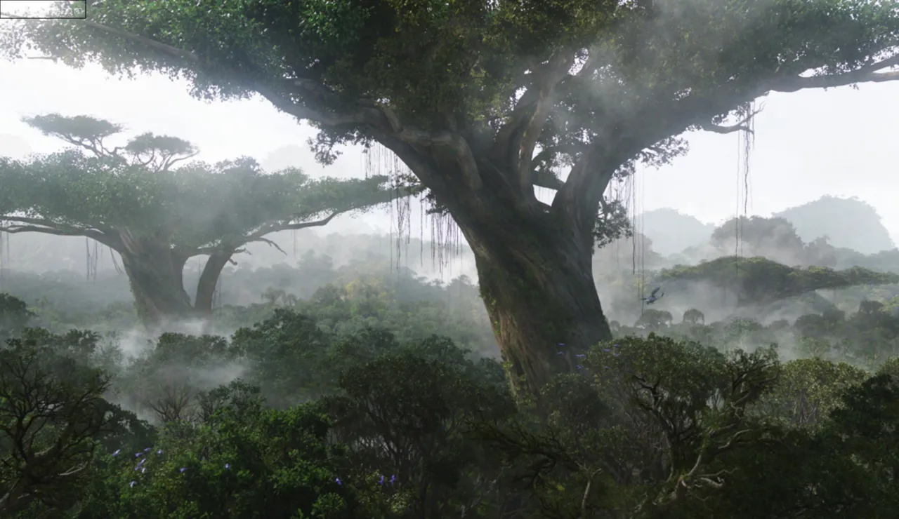 Hành tinh giả tưởng Pandora có phong cảnh tuyệt đẹp - phim Avatar
