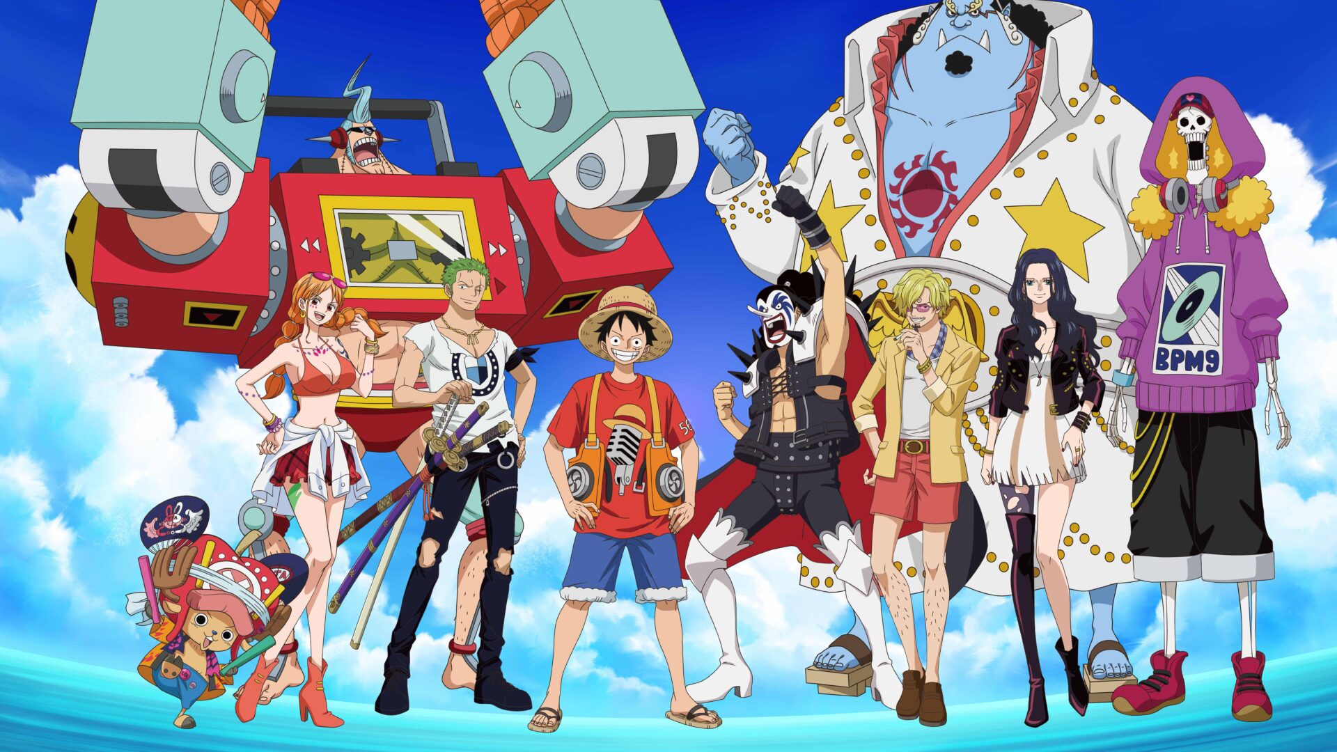 Banner review phim One Piece Film Red