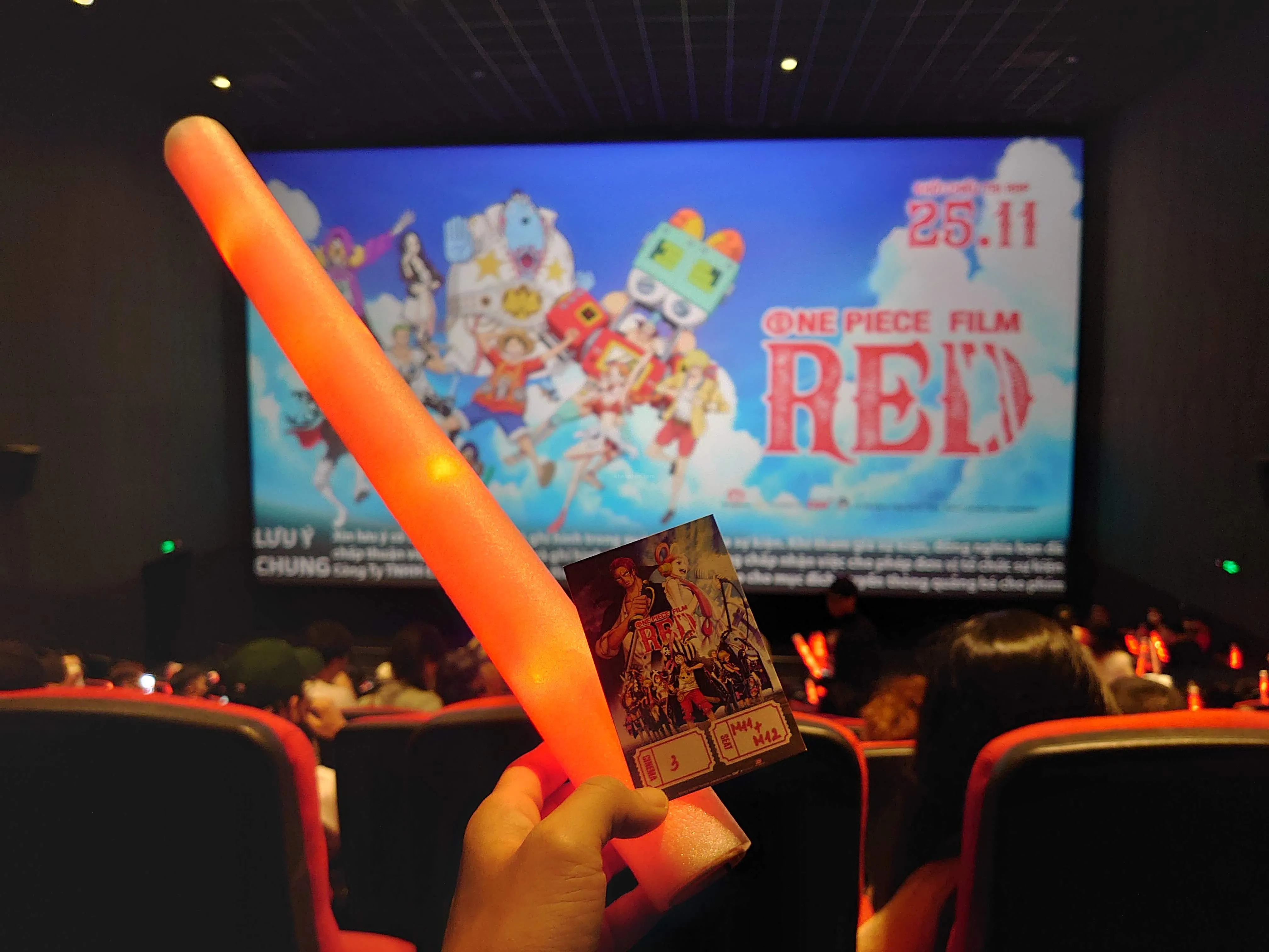 Vé xem phim One Piece Film Red
