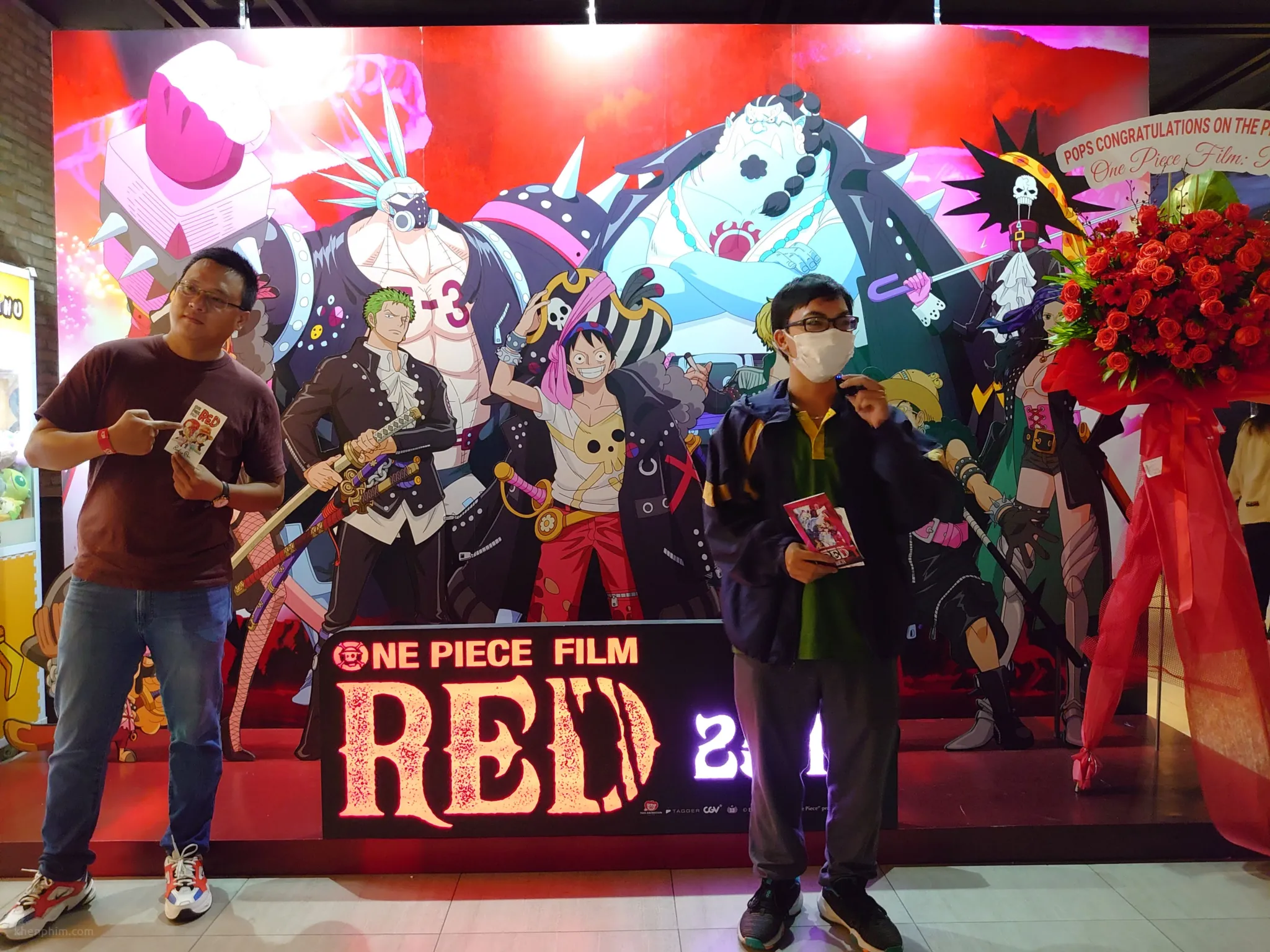Hình ảnh tại buổi họp báo phim One Piece Film Red