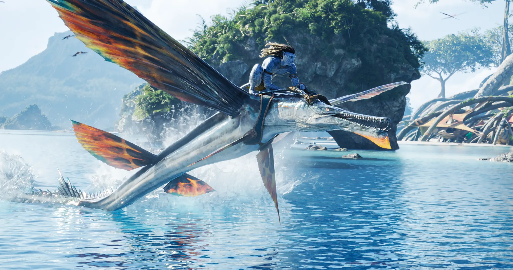 Đồ họa trong phim Avatar 2: Dòng Chảy Của Nước siêu đẹp, chân thật
