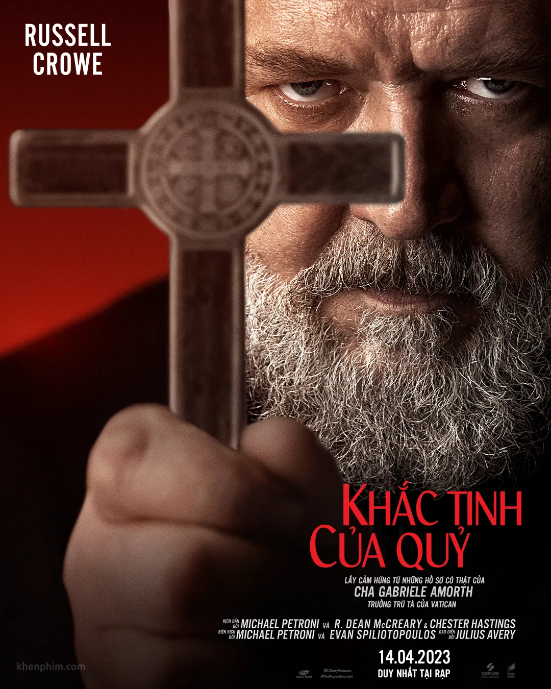 Poster phim The Pope’s Exorcist (Khắc Tinh Của Quỷ)
