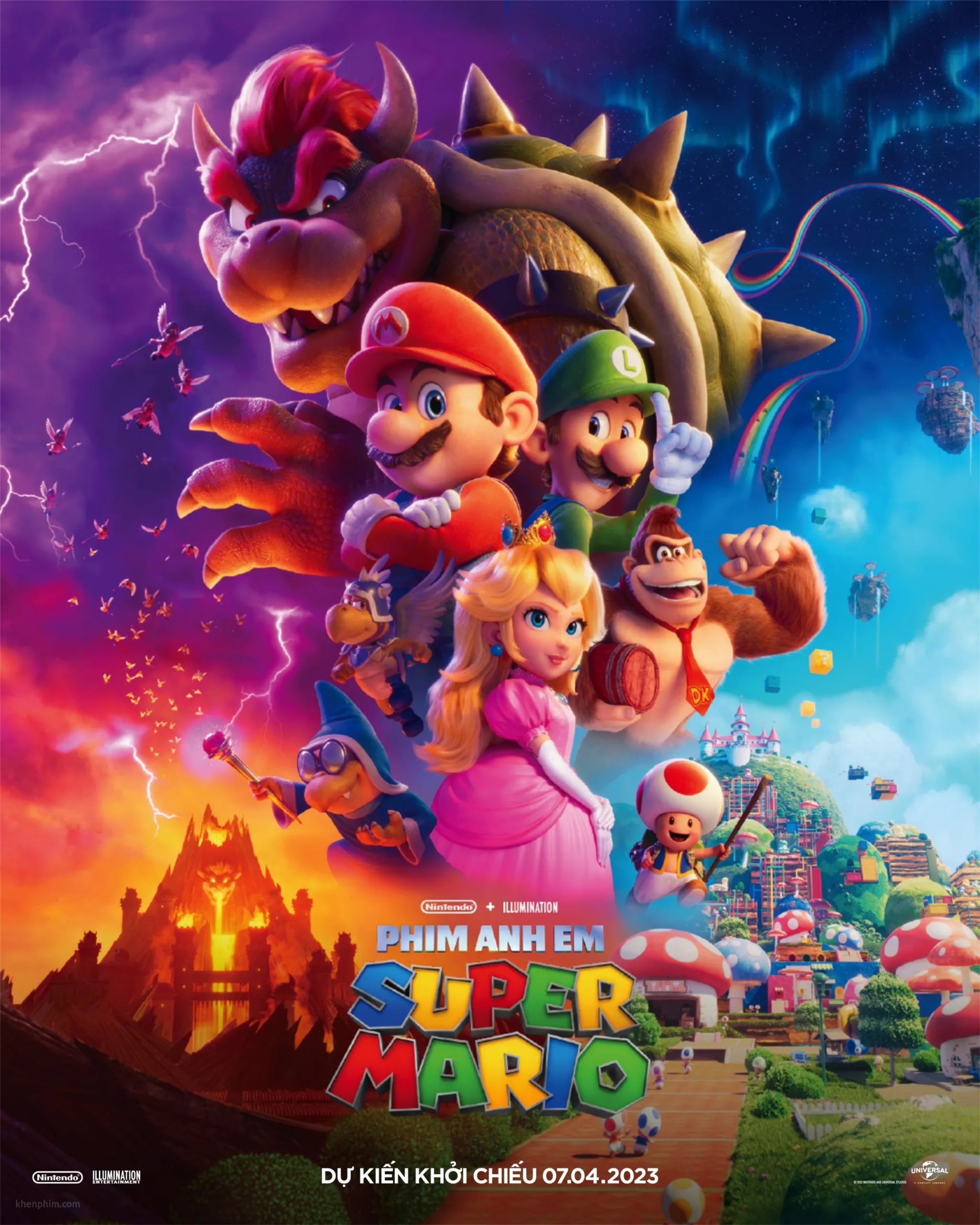 Poster của Phim Anh Em Super Mario