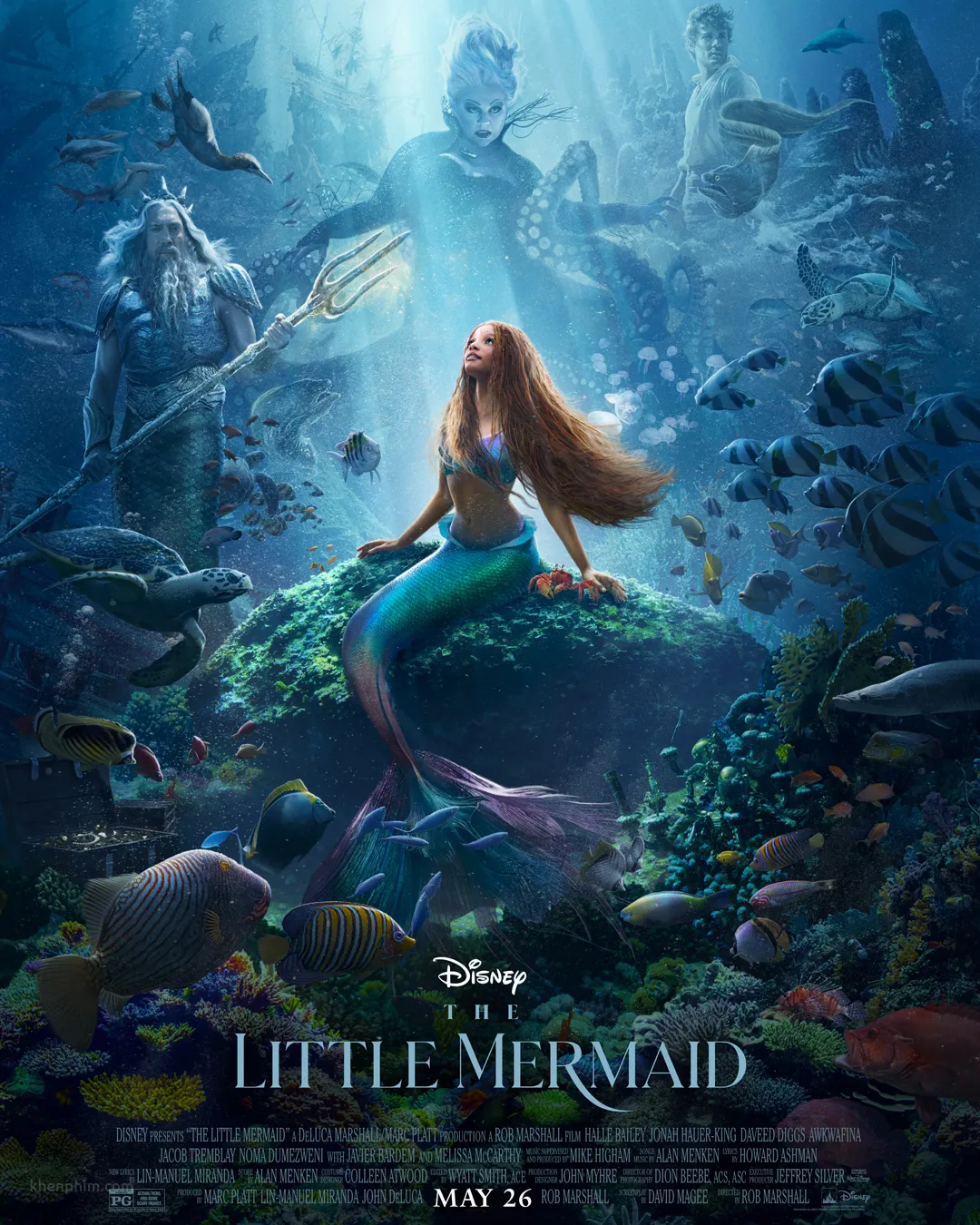 Poster phim The Little Mermaid (Nàng Tiên Cá)