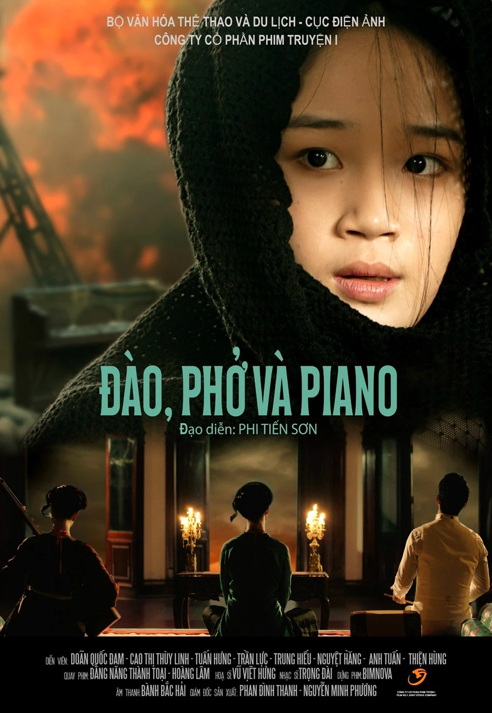 Poster phim Đào, Phở và Piano