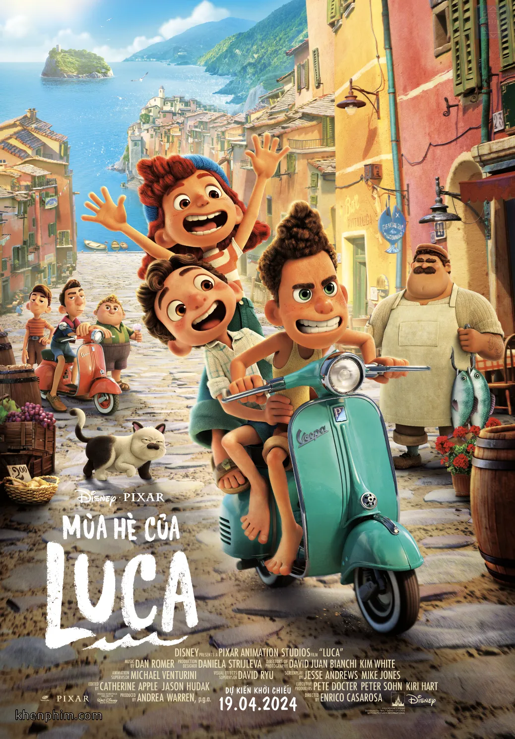 Poster phim Mùa Hè Của Luca